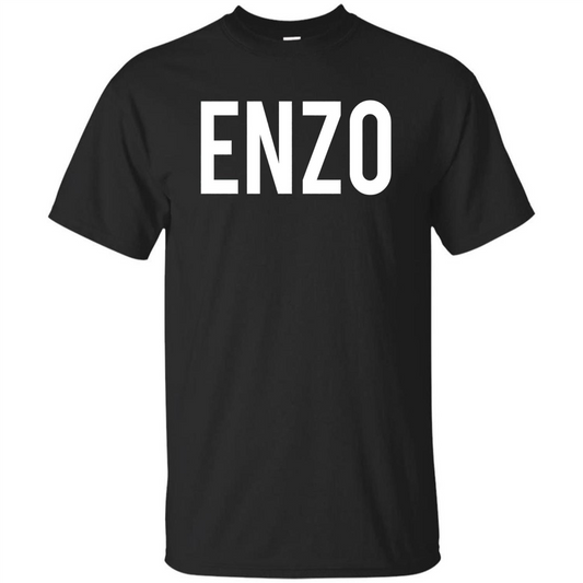 Enzo T-Shirt - Cool New Funny Name Black