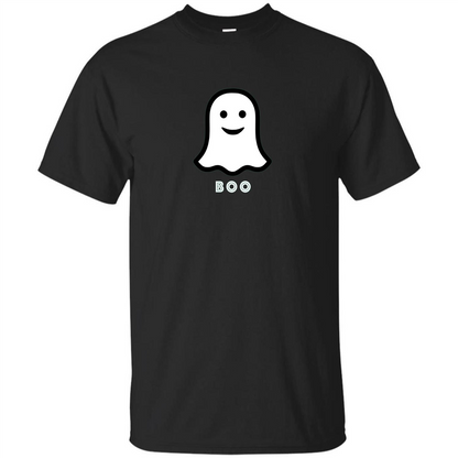 Boo Ghost T-shirt Black