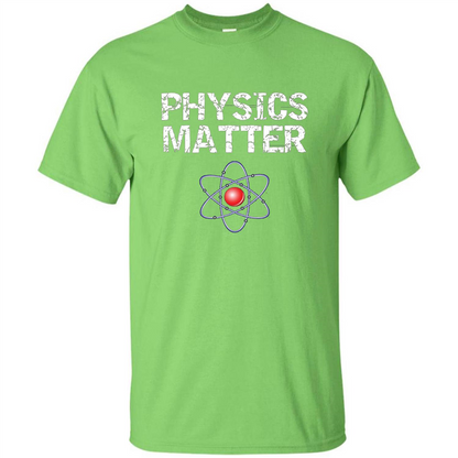 Physics T-shirt Physíc Matter T-shirt Lime