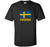 Swedish Flag, Sverige Souvenir Vintage T-Shirt t-shirt