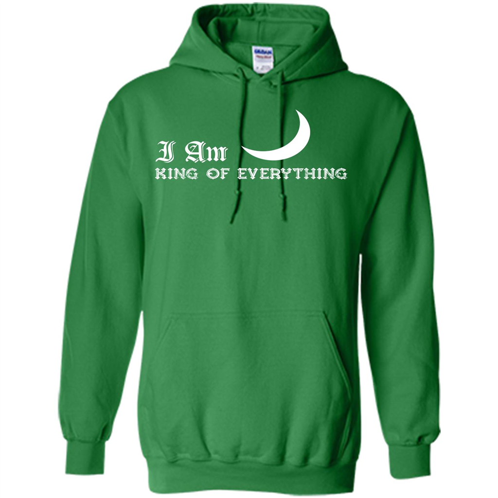 I Am King Of Everything T-shirt Irish Green