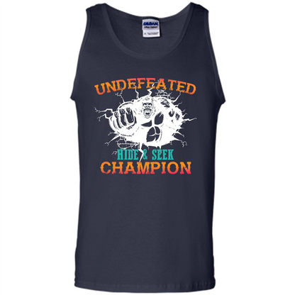 Undefeated Hide and Seek Champion T-shirt Navy