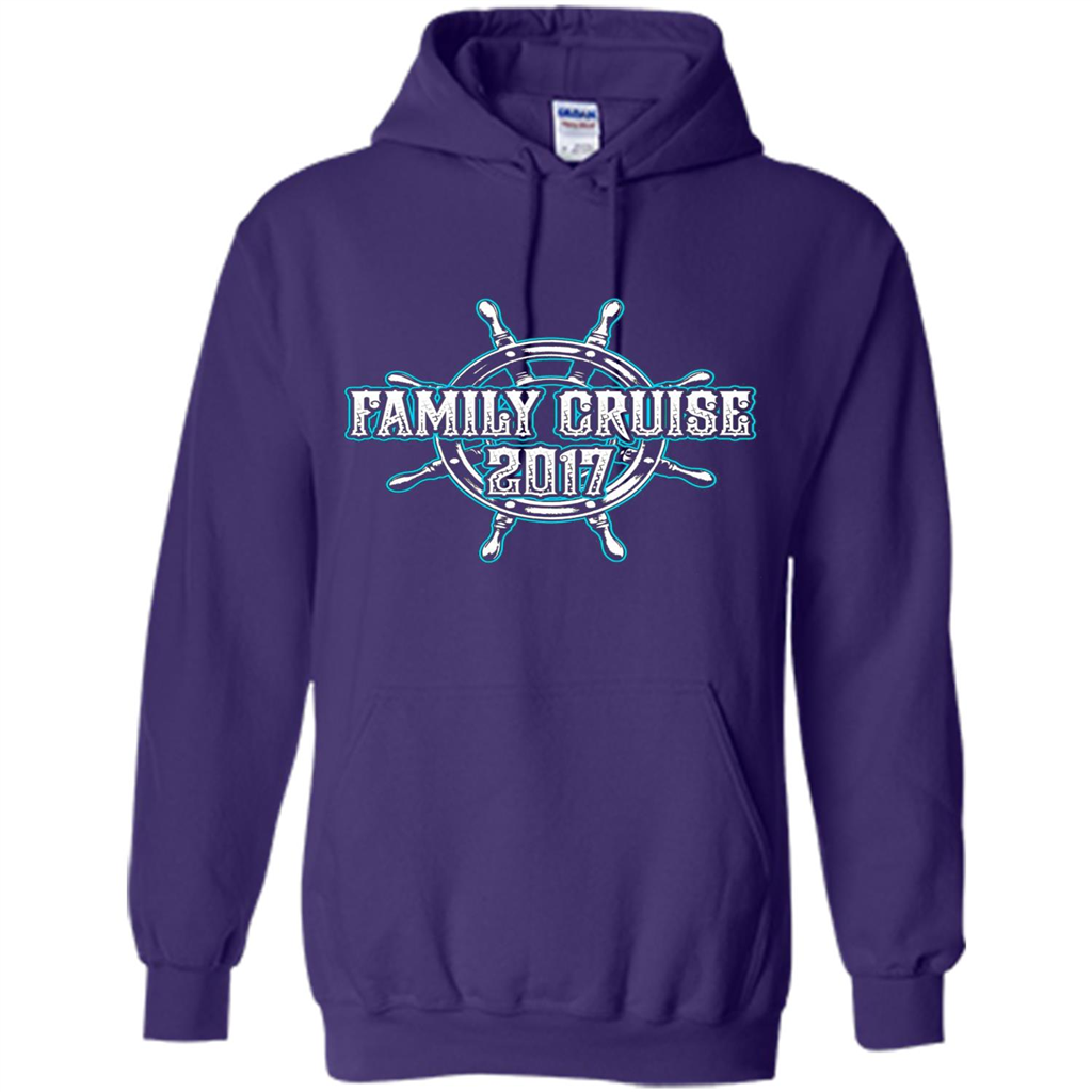 Family Cruise 2017 T-Shirt Family Vacation T-shirt Purple