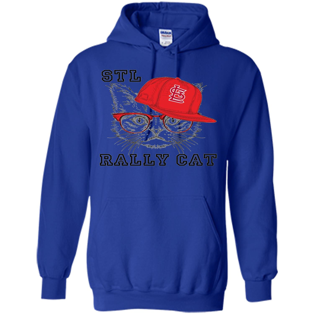 STL Rally Cat T-Shirt Saint Louis Rally Cat T-shirt Royal