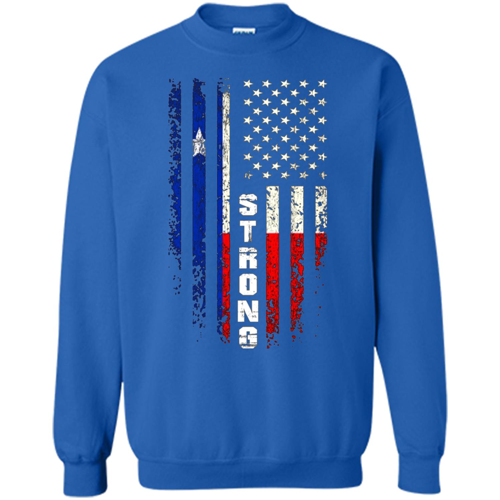 Texas Strong T-shirt Hurricane Harvey 2017 T-shirt Royal
