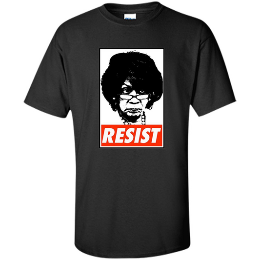 Maxine Waters Tshirt - Reclaiming My Time T-shirt Resist Black