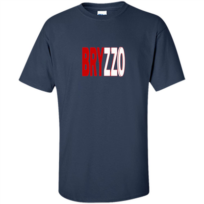 Bryzzo Bryant and Rizzo Funny Baseball T-shirt Navy