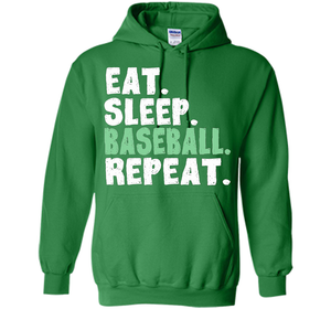 Eat Sleep Baseball Repeat T Shirt Cool Gift Ideas Sport Game shirt