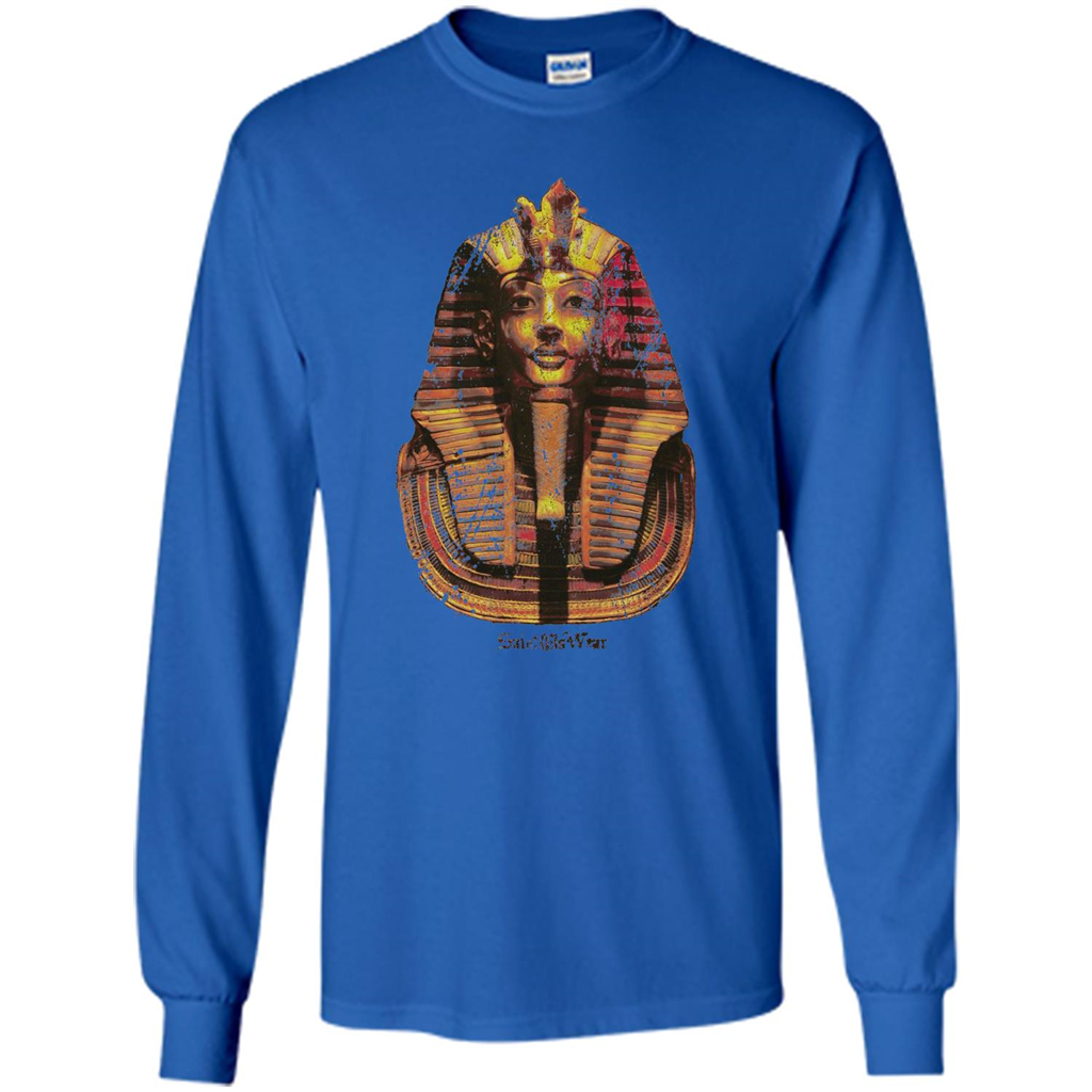 Distressed Pharoah T-shirt Royal