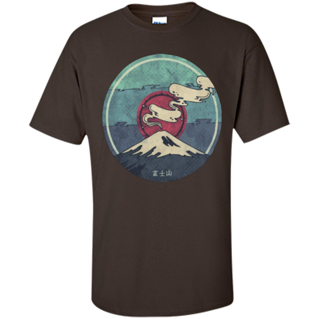 Mount Fuji T-shirt Dark Chocolate