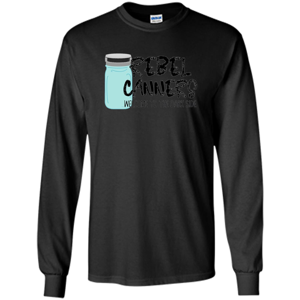 Rebal Canners Welcome To The Dark Side T-shirt Black