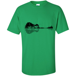 Guitar Lover T-shirt Nature Guitar