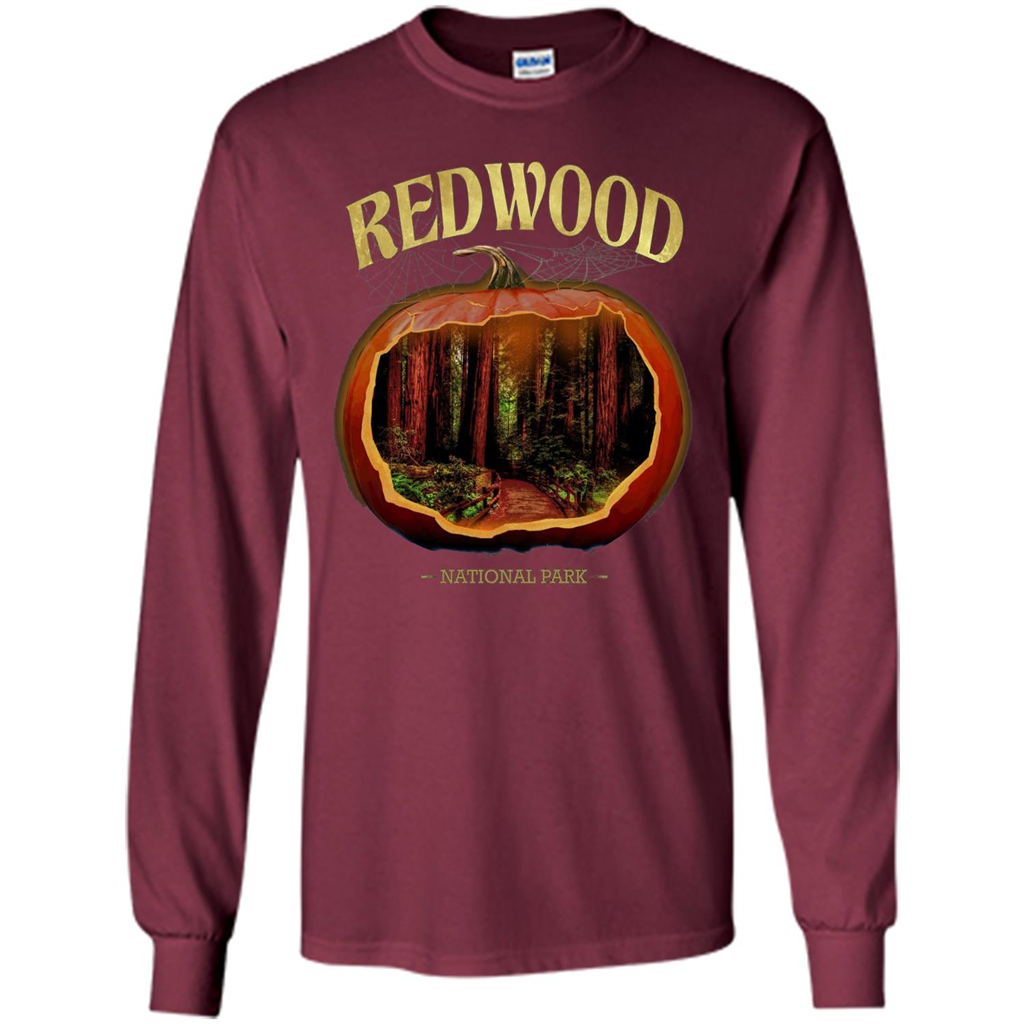 Redwood National Park T-Shirt Halloween Pumpkin
