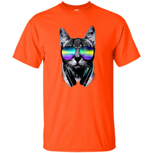 Music Lover Cat T-shirt