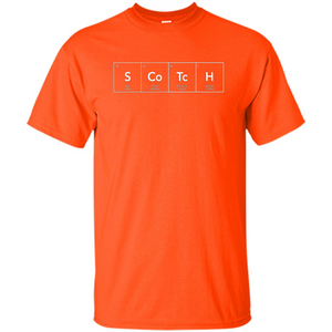 Scotch Periodic Table of Elements Funny T-shirt