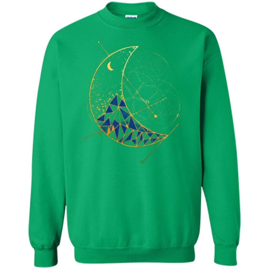Moon Mountain T-shirt Irish Green
