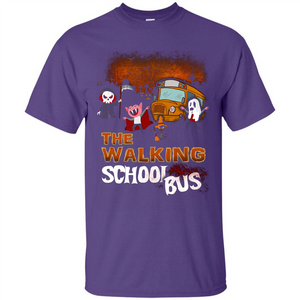 Halloween T-shirt The Walking School Bus T-shirt