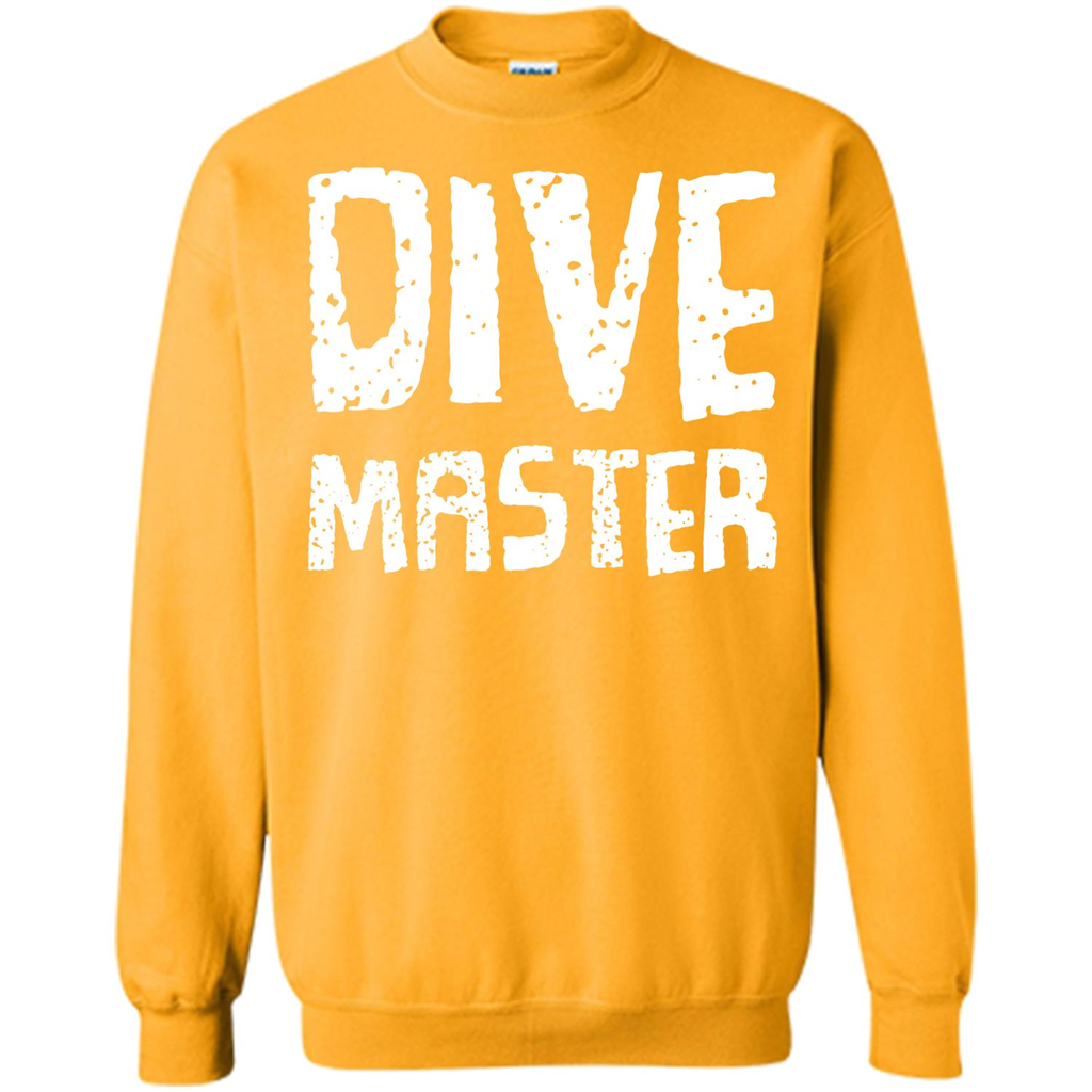 Dive Master T-shirt Gold