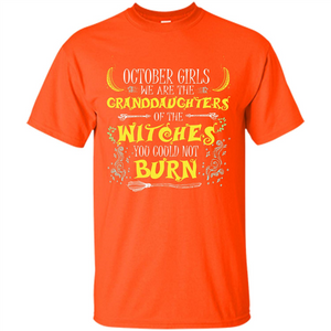 Halloween T-shirt October Girls T-shirt