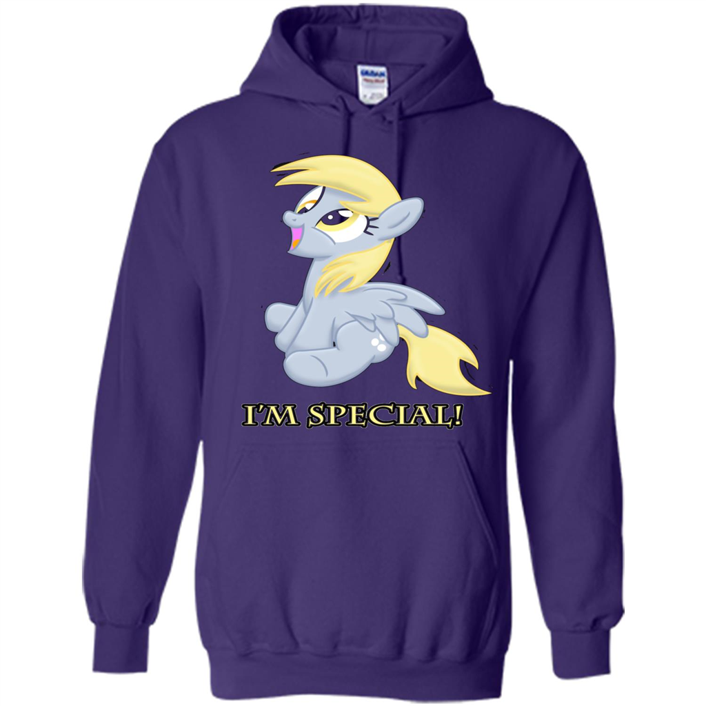 Cartoon Character T-shirt I'm special Purple