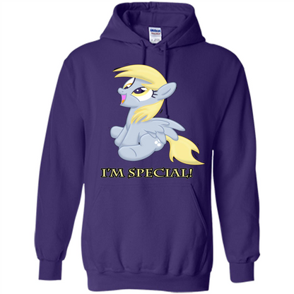 Cartoon Character T-shirt I'm special Purple