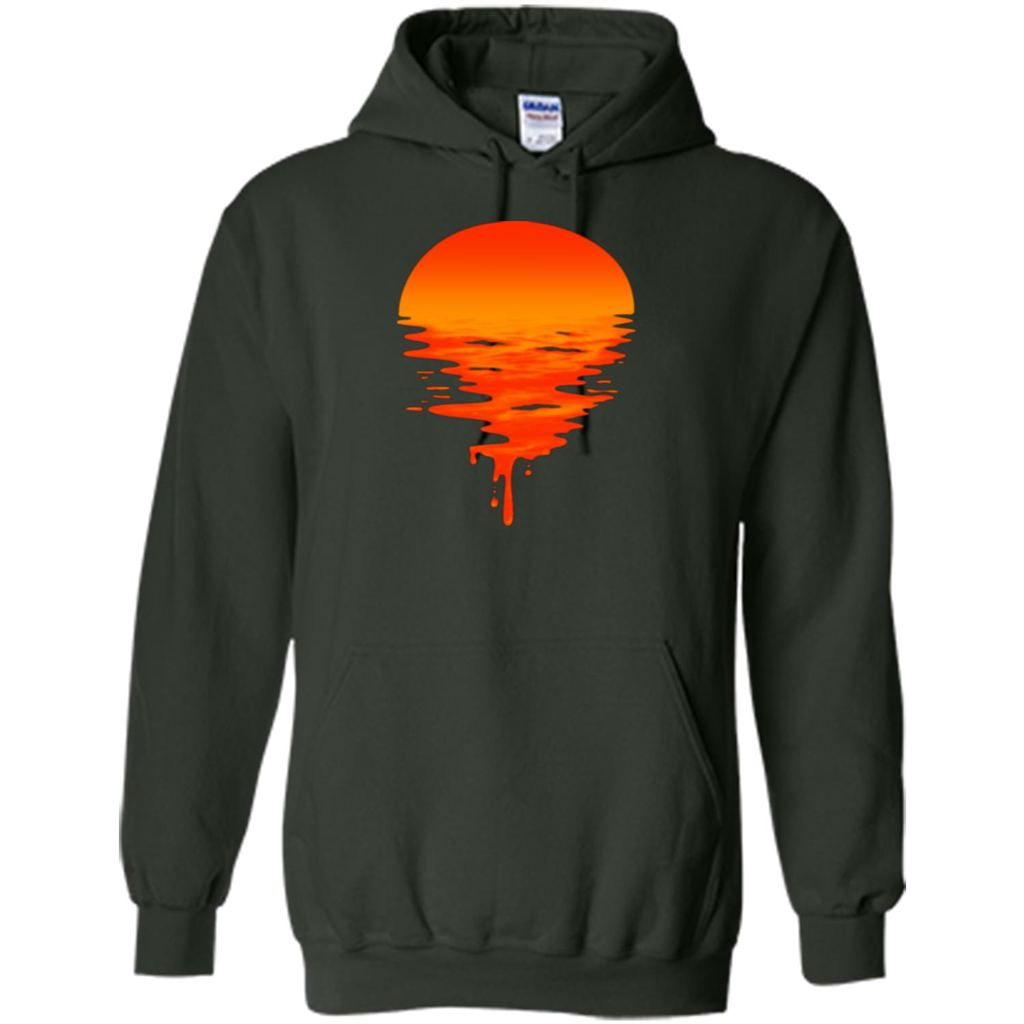 Sunset T-shirt Forest Green