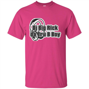 Music Lover T-shirt DJ Big Rick Tru B Boy