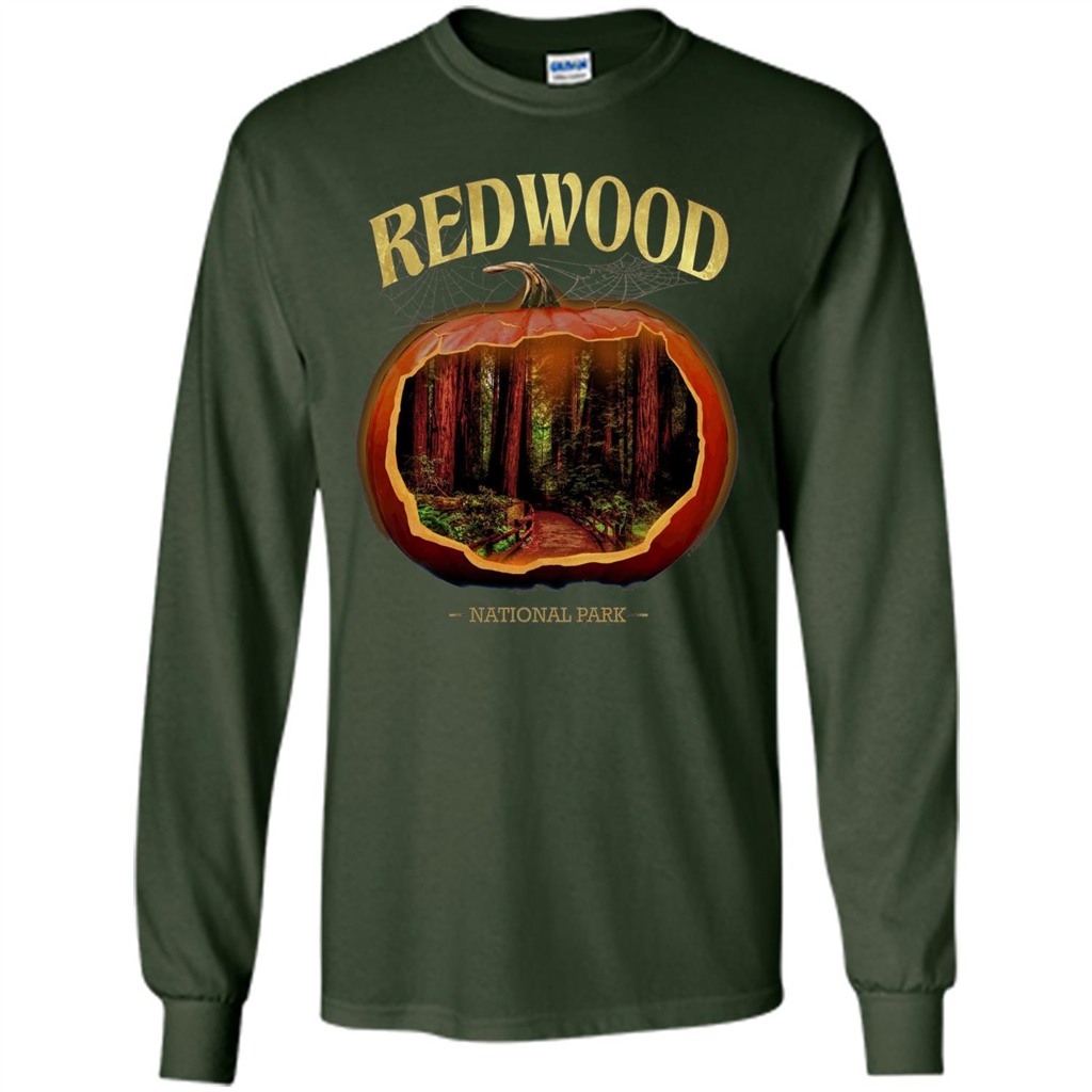Redwood National Park T-Shirt Halloween Pumpkin