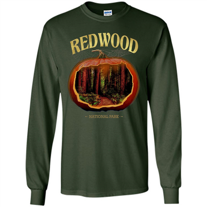 Redwood National Park T-Shirt Halloween Pumpkin