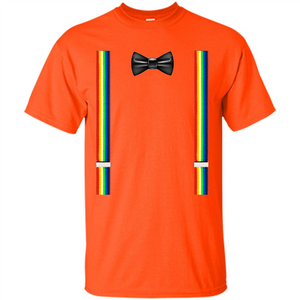 Suspenders And Bowtie Clown Costume T-shirt