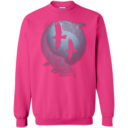 Odin's Revens T-shirt Heliconia