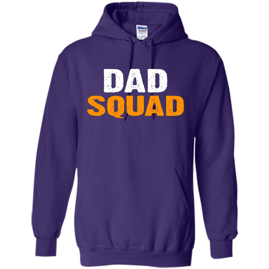 Fathers day T-shirt DAD Squad Funny T-Shirt Purple