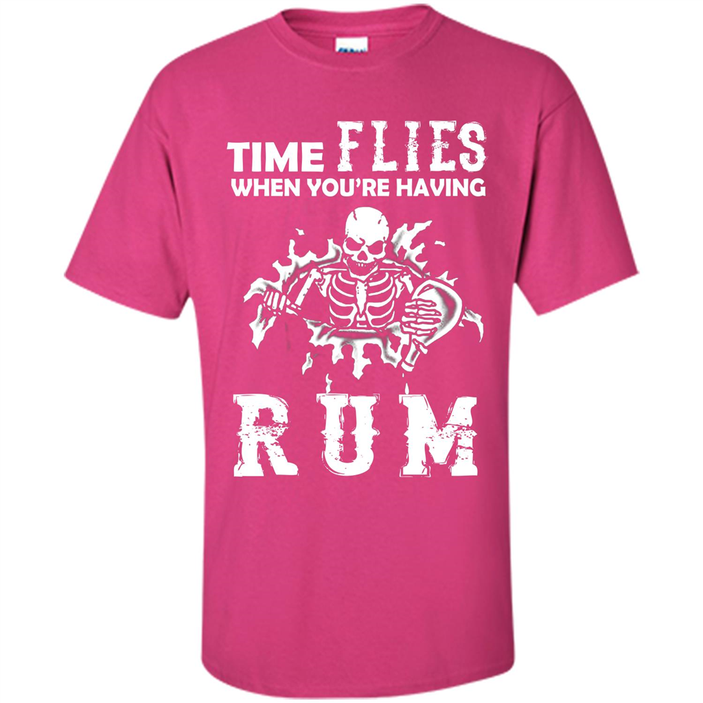 Rum T-shirt Time Flies When You're Having Rum