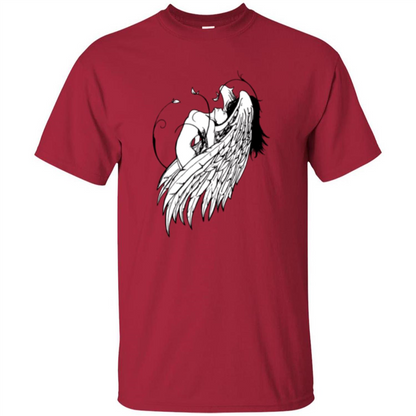 Angel T-shirt Angel Wings Cardinal