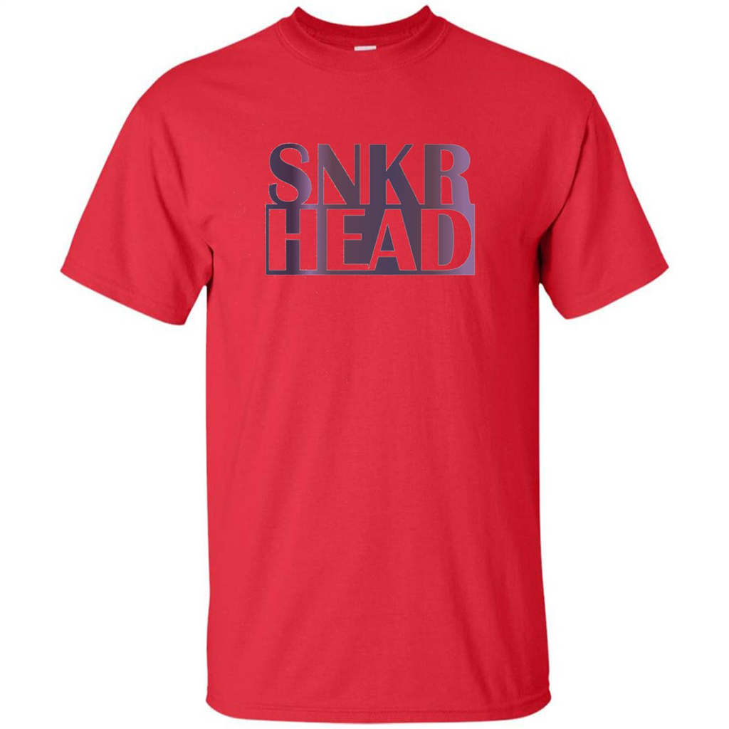 Sneaker Head Eggplant Foams T-shirt Foamposite SNKB HEAD Red