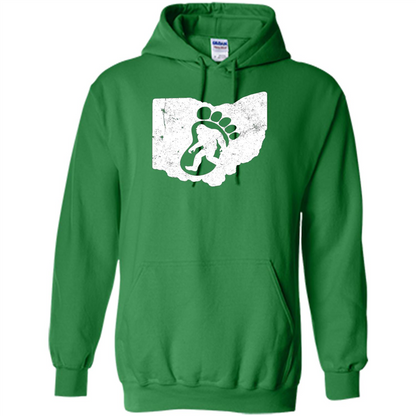 Ohio Hunting Bigfoot T-shirt Irish Green