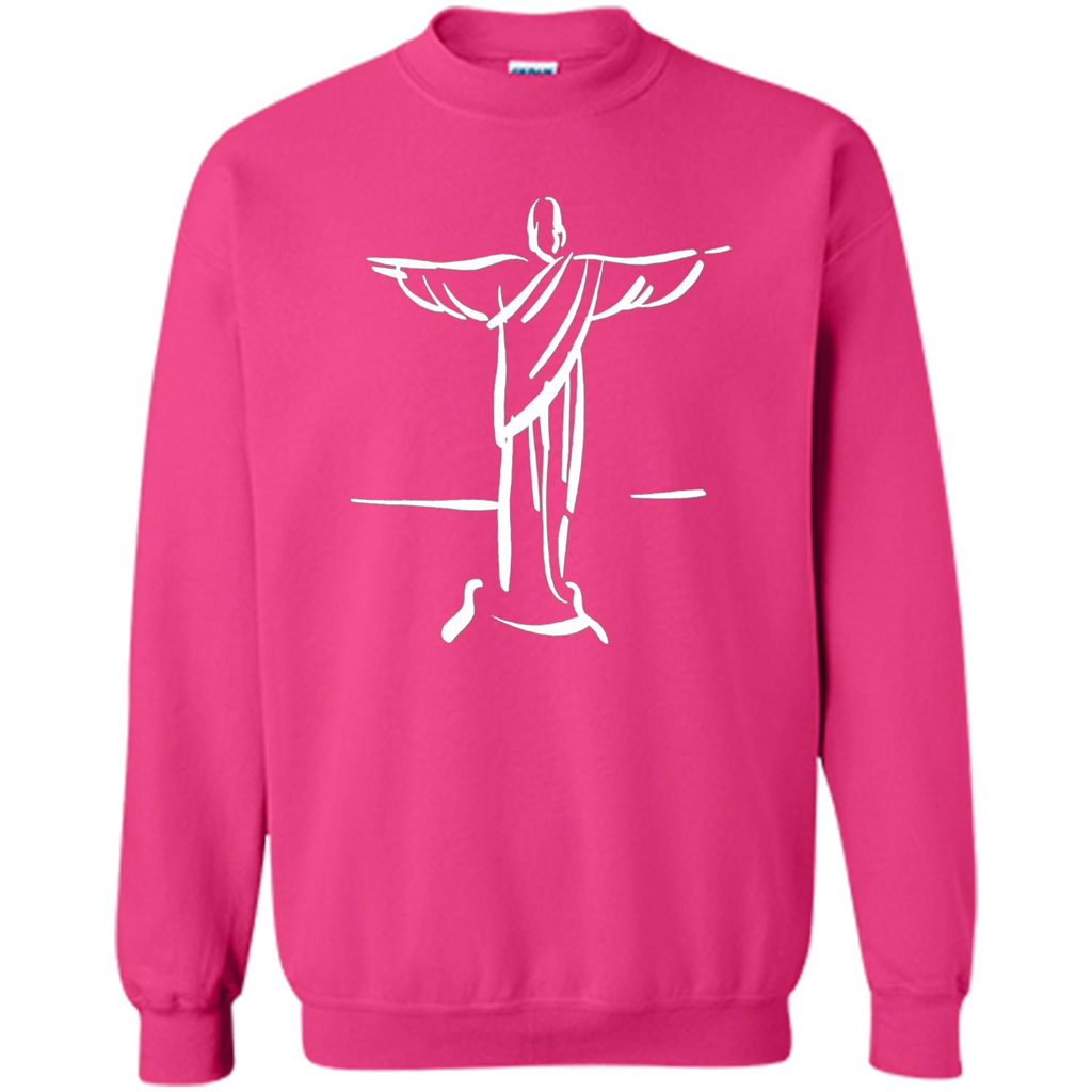 Brazil Christ The Redeemer - Cristo Redentor Brasil T-shirt Heliconia