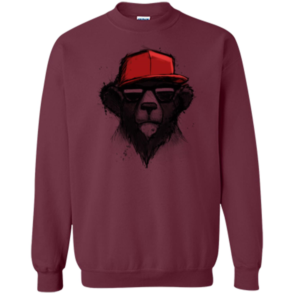 Dope BearT-shirt Maroon
