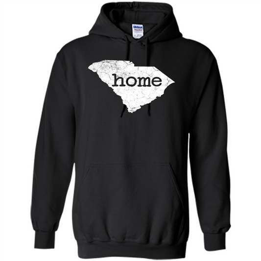 South Carolina T-hirt Distressed South Carolina Home T-shirt Black
