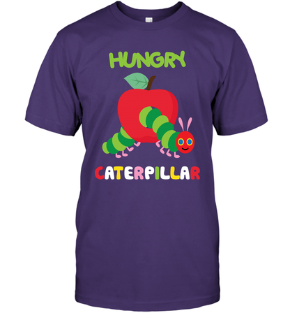 Hungry Caterpillar Funny Shirt T-Shirt T-Shirt Purple