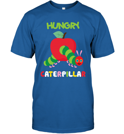 Hungry Caterpillar Funny Shirt T-Shirt T-Shirt Royal
