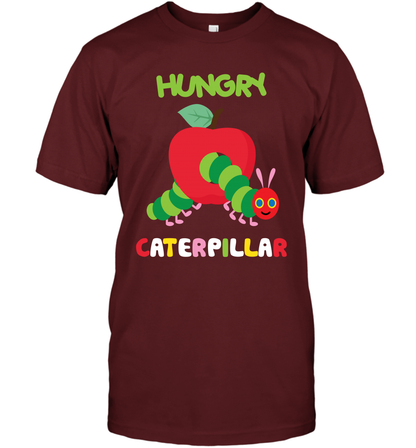 Hungry Caterpillar Funny Shirt T-Shirt T-Shirt Cardinal