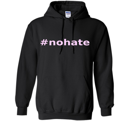 Charlottesville no hate t-shirt shirt Black