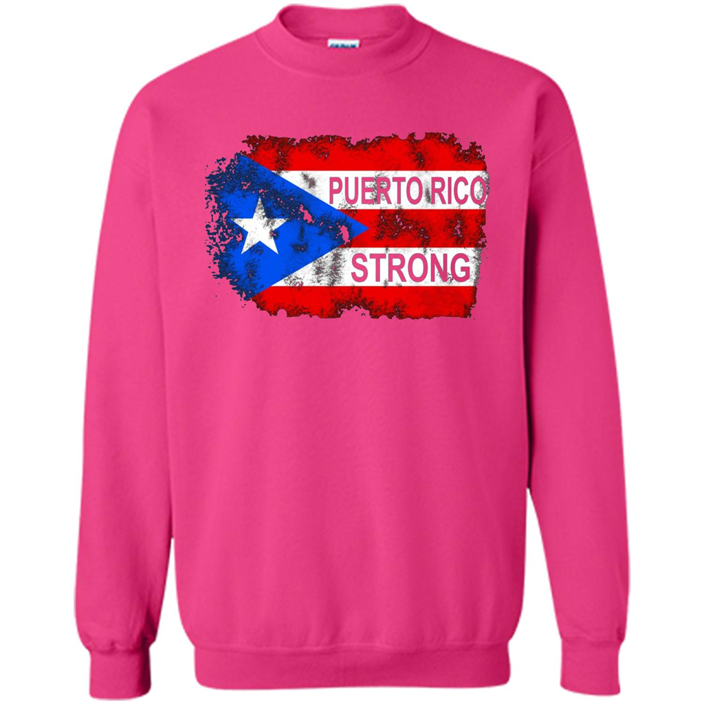 Puerto Rico Strong T-shirt Heliconia
