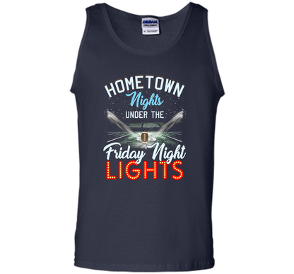 Home Town Nights Under Friday Lights Football Mom T-shirt shirt Navy