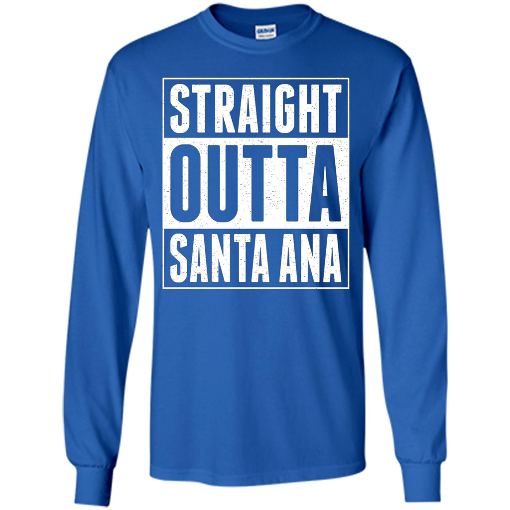 Straight Outta Santa Ana T-shirt Royal