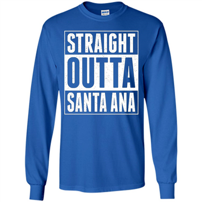 Straight Outta Santa Ana T-shirt Royal