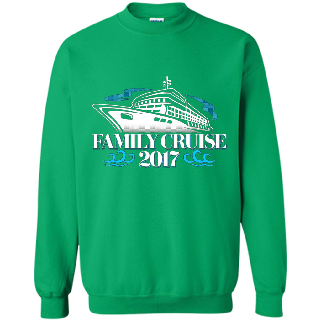 Family Cruise 2017 Vacation T-shirt Irish Green