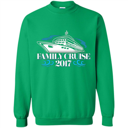 Family Cruise 2017 Vacation T-shirt Irish Green
