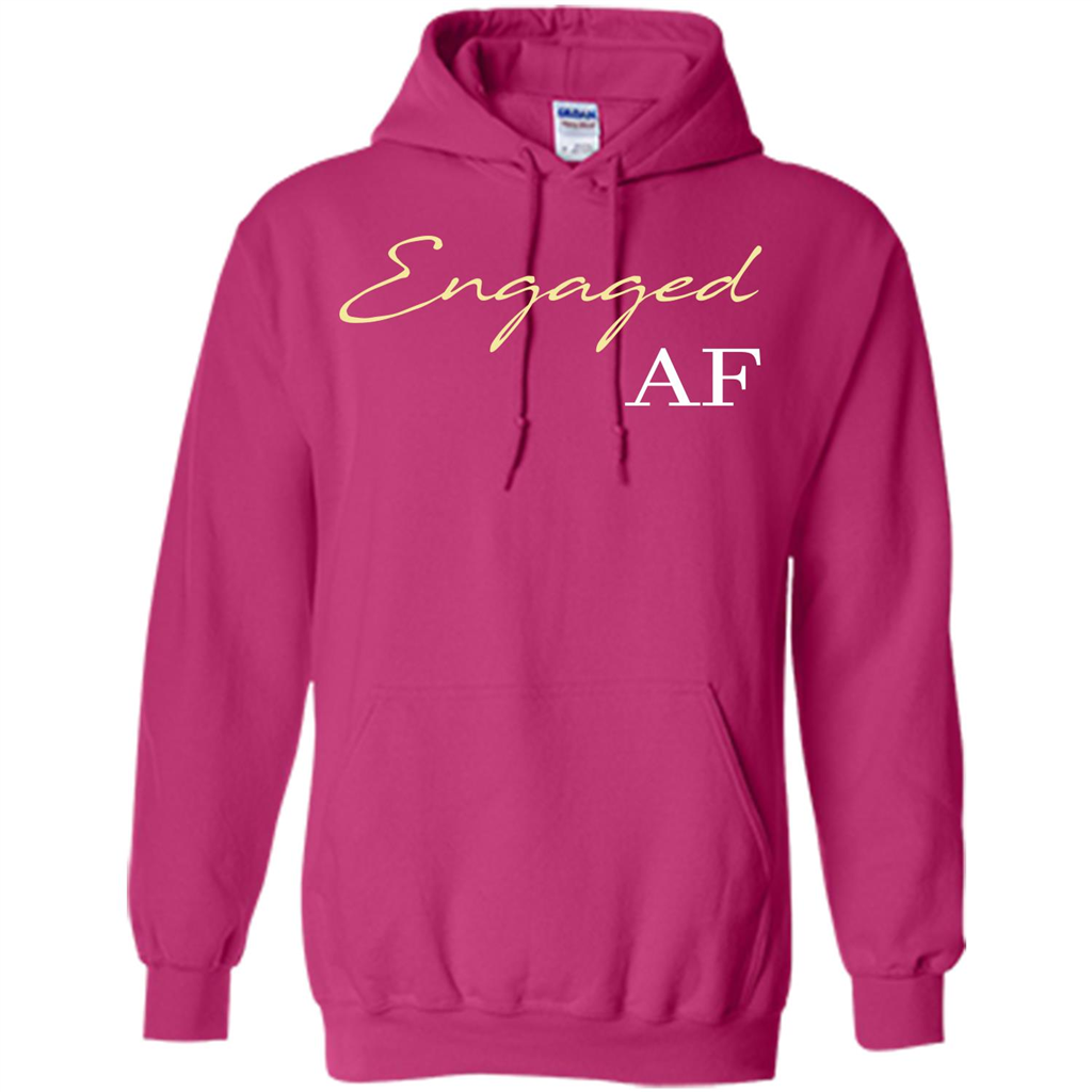 Engaged AF T-shirt Heliconia
